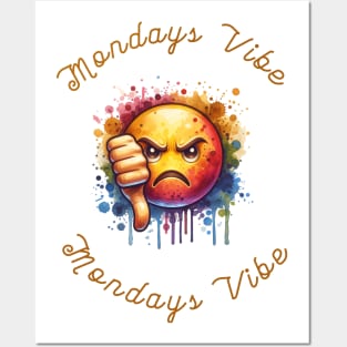 Mondays Vibe Posters and Art
